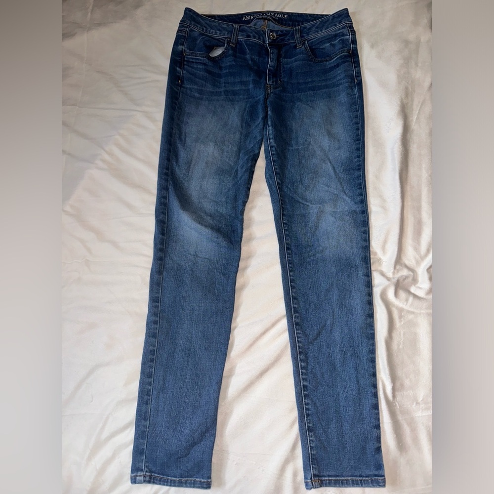 American Eagle Outfitters Super Super Stretch Jegging Jeans Size 12 Long